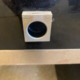 Office model 130 black Guy Lefèvre 1970 house Jansen