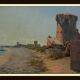 Louis CAREMBAT, Côte de Granville, Jersey, August 1898. Oil on panel.