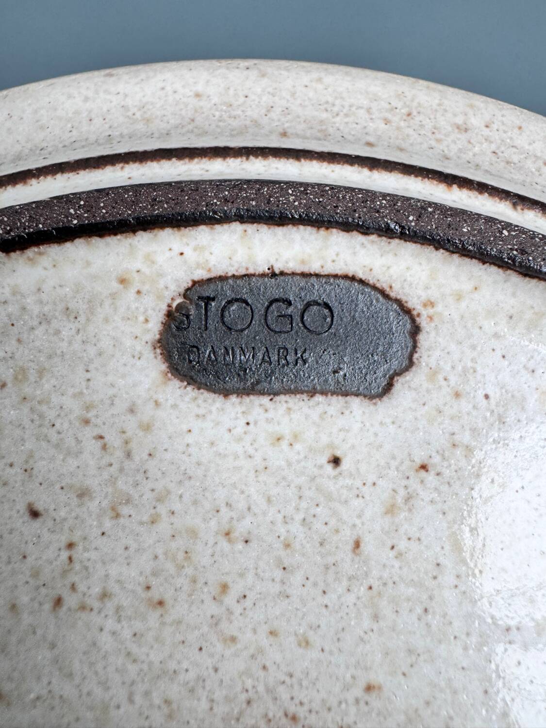 6 Stogo Scandinavian stoneware dinner plates