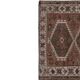 Vintage Turkish hallway rug 133x262 cm