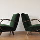 Fauteuils halabala H-227 restauré, UP Závody, 1940
