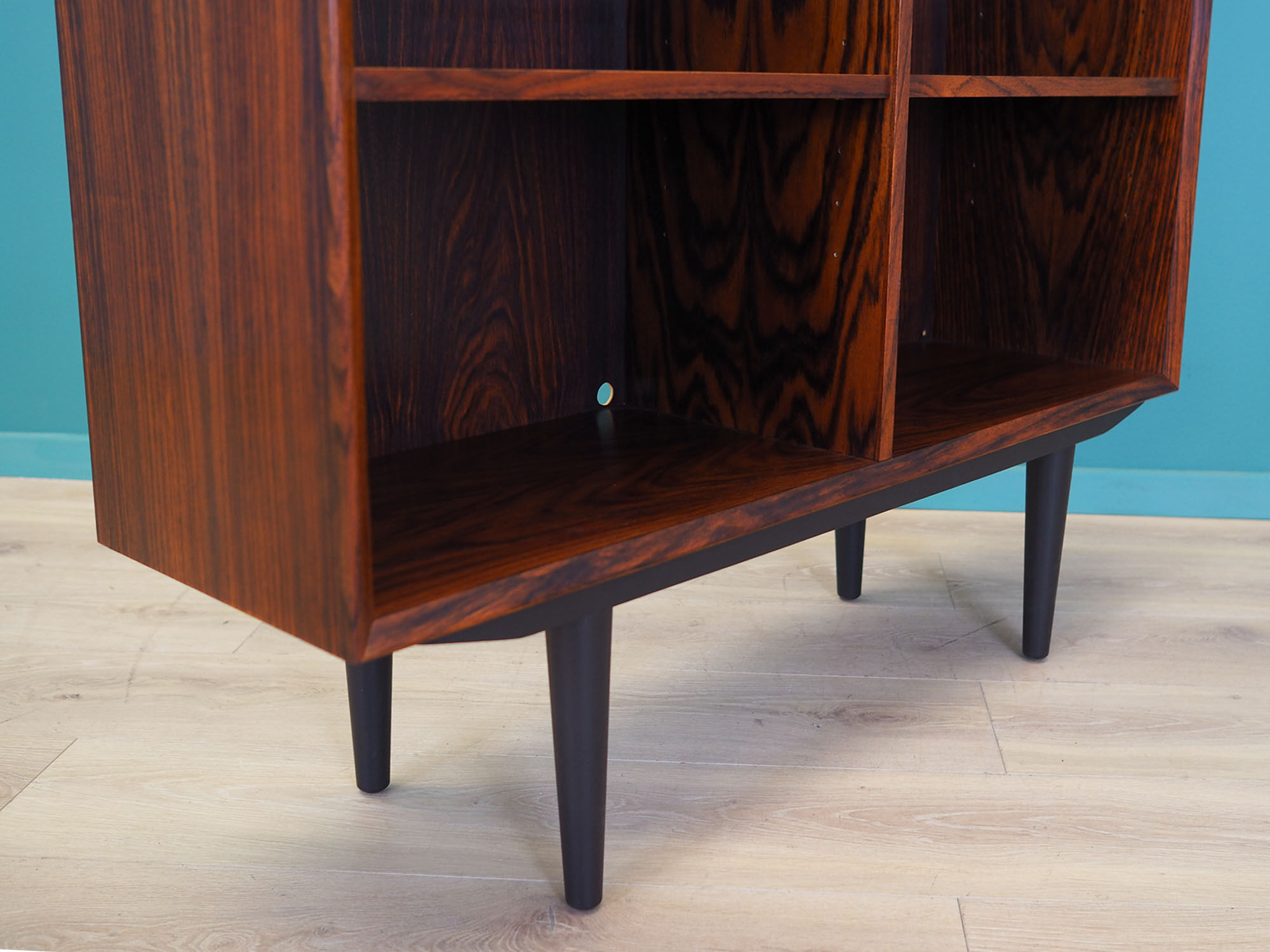 Rosewood bookcase, Danish design, 1960s, manufactured by Brouer Møbelfabrik