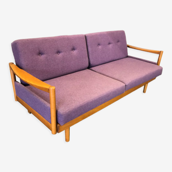 Canapé 2P convertible daybed par Walter Knoll vers 1960
