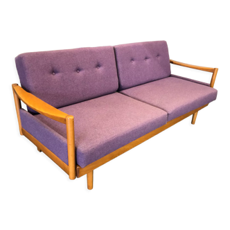 Canapé 2P convertible daybed par Walter Knoll vers 1960