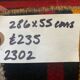 Ancien chemin de Kilim étroit turc 286x55 cm shabby chic, kelim vintage