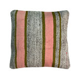 Housse de coussin kilim turc vintage, 40 x 40 cm