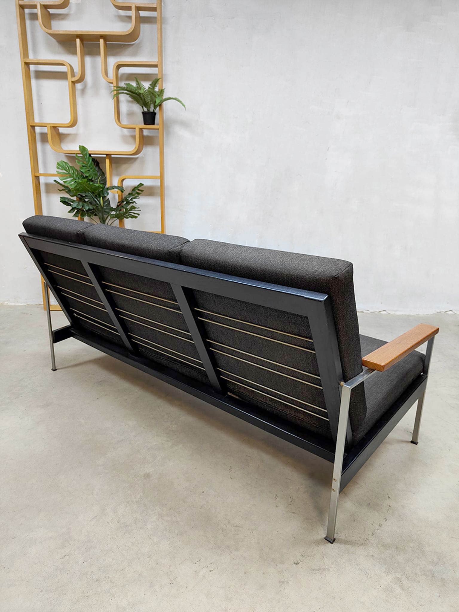 Vintage Dutch design lounge set sofa chairs bank fauteuils Rob Parry