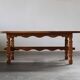Vintage Danish brutalist oak & tile coffee table in the style of Henning Kjærnulf, 1960s