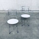 Set of Postmodern Eridiana Dining Chairs by Antonio Citterio for Xilitalia, 1980s