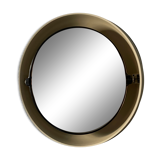 Allibert round mirror from the 70s, 62 cm