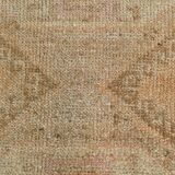 Vintage Runner Rug, 3x13 Long Faded Rug, Runner Rug, 84x398Cm