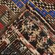 Blue & Brown Star Pattern Kilim Rug, 153x315Cm