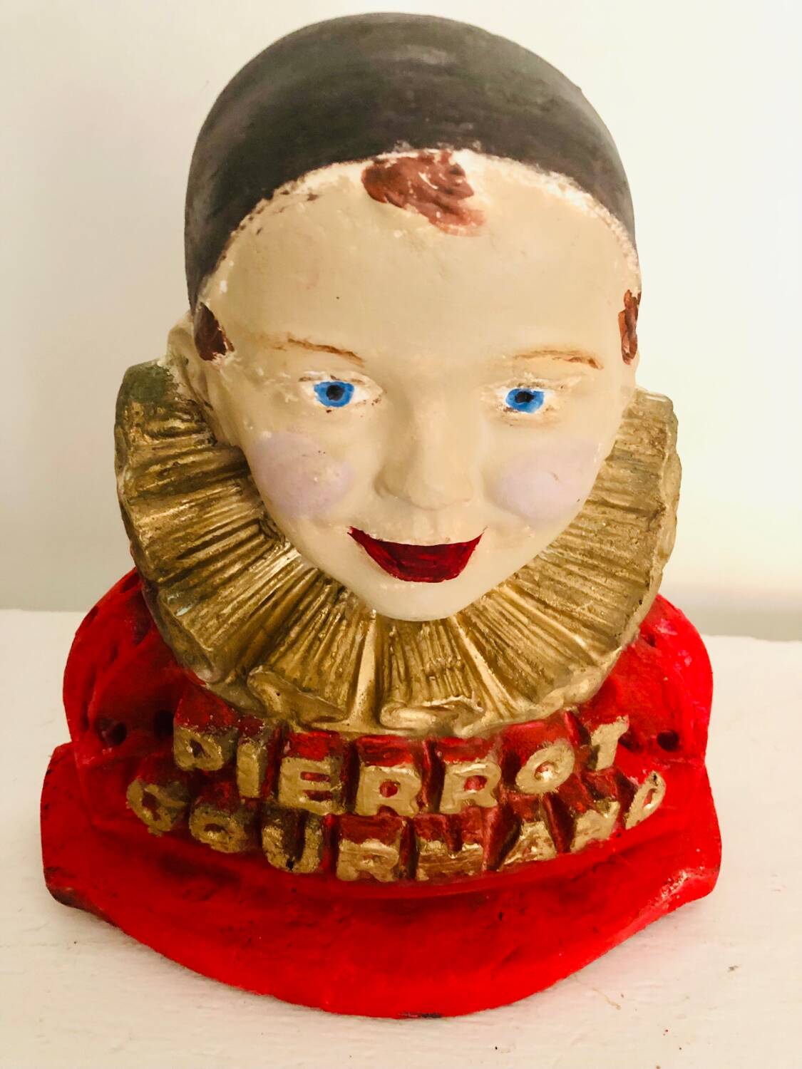 Pierrot gourmand lollipop holder old vintage