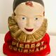 Pierrot gourmand lollipop holder old vintage