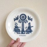 6 assiettes vintage