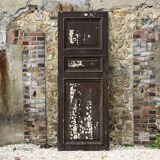 Porte ancienne en bois massif