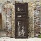 Antique solid wood door