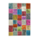 Hand-knotted anatolian contemporary 203 cm x 300 cm multicolor patchwork carpet
