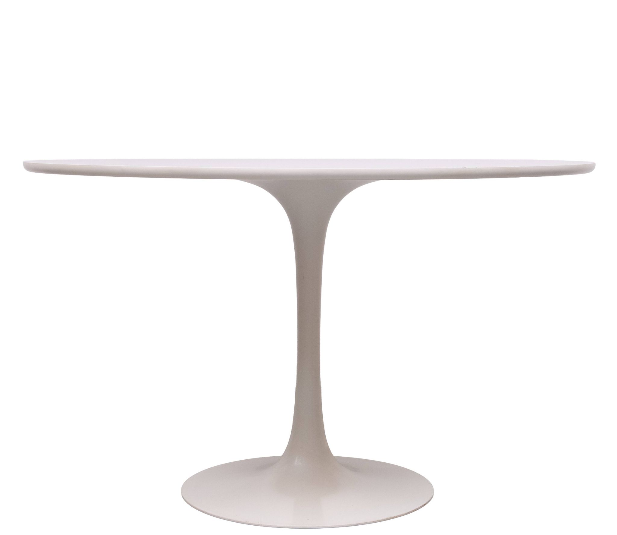 Table à manger Arkana Round Space Ace Tulip Design Maurice Burke années 1960 Angleterre