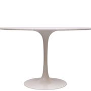 Table à manger Arkana Round Space Ace Tulip Design Maurice Burke années 1960 Angleterre