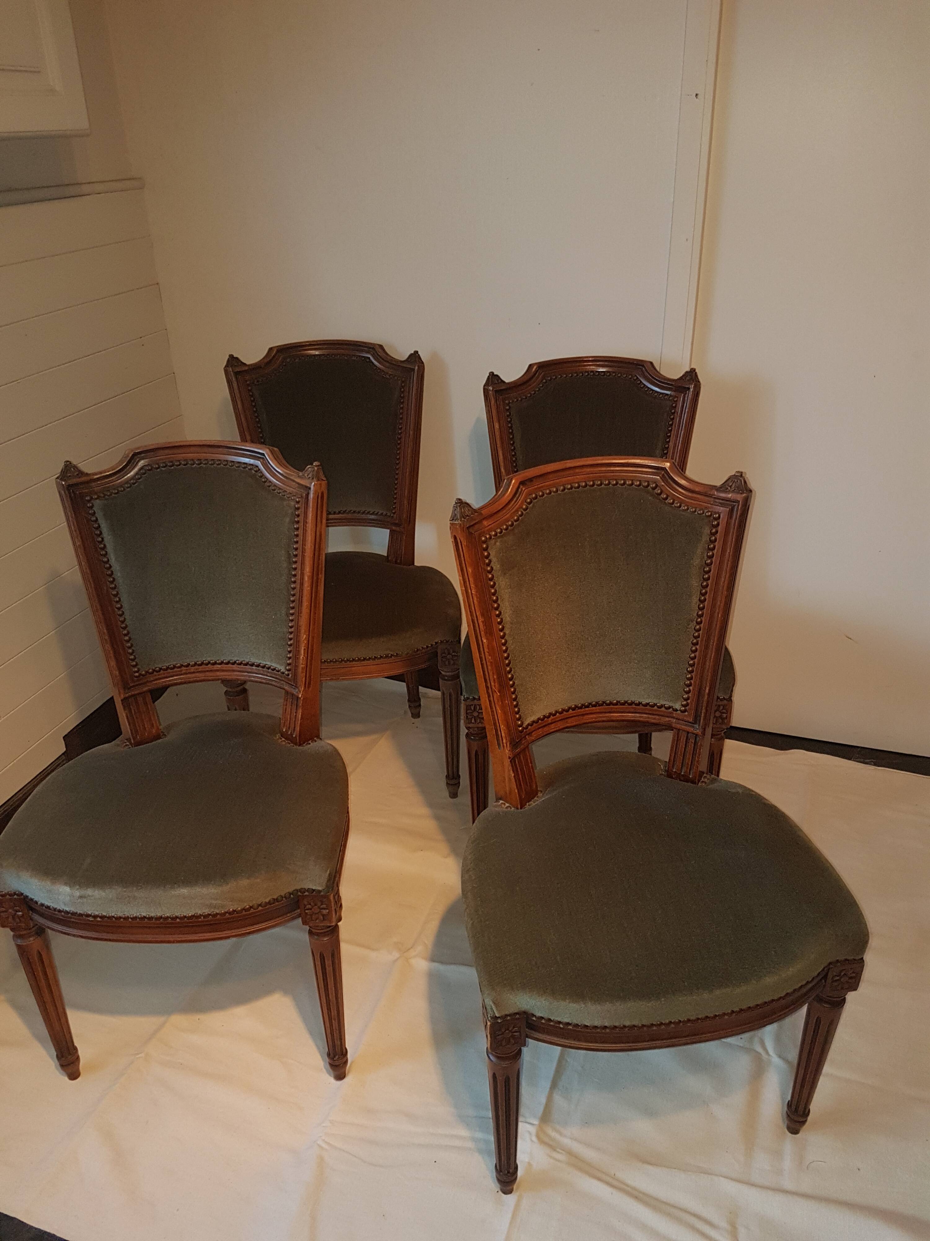 Série de 4 chaises