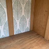 Paris raw wood cabinet 1950