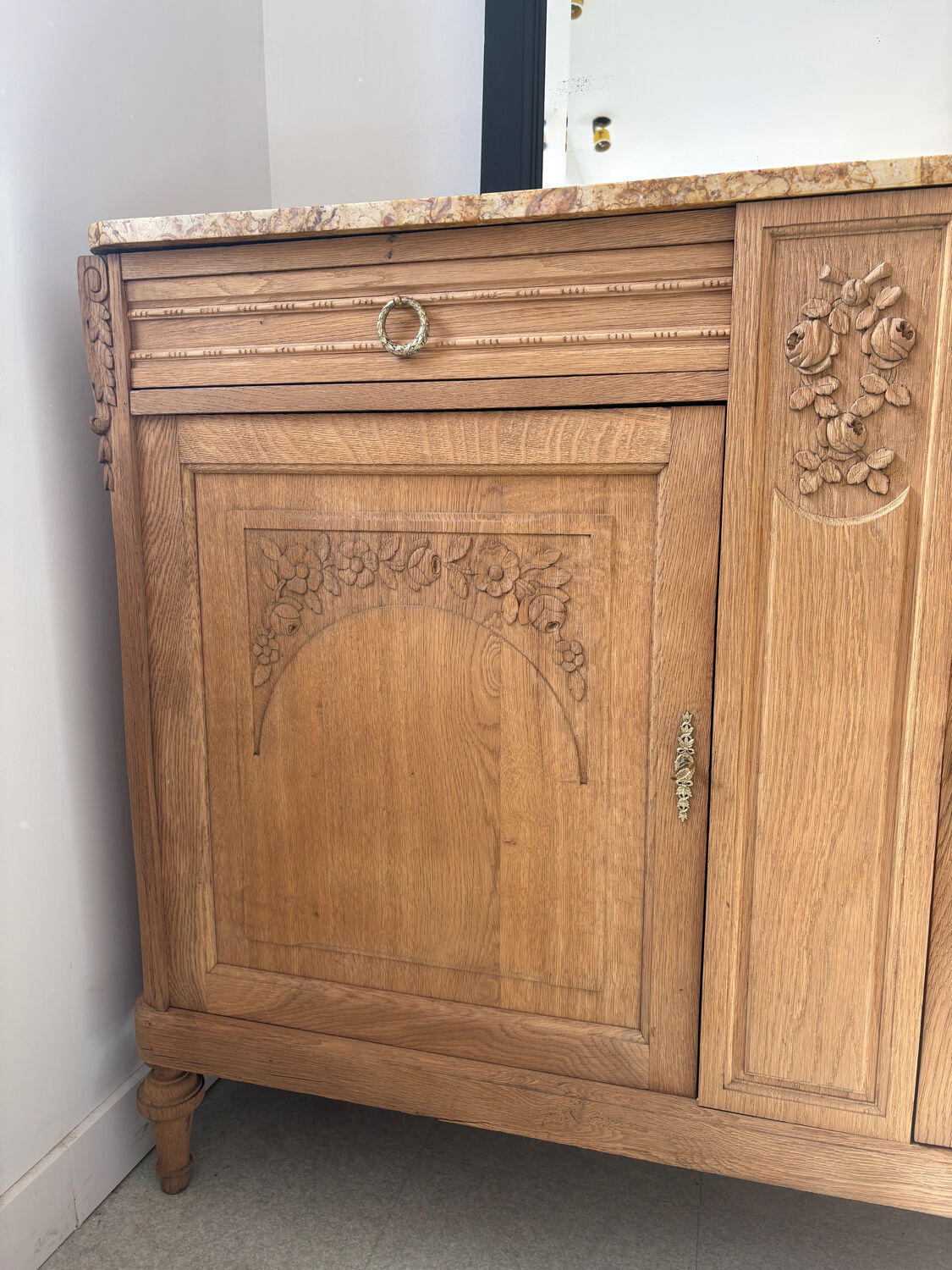 Art Deco marble buffet