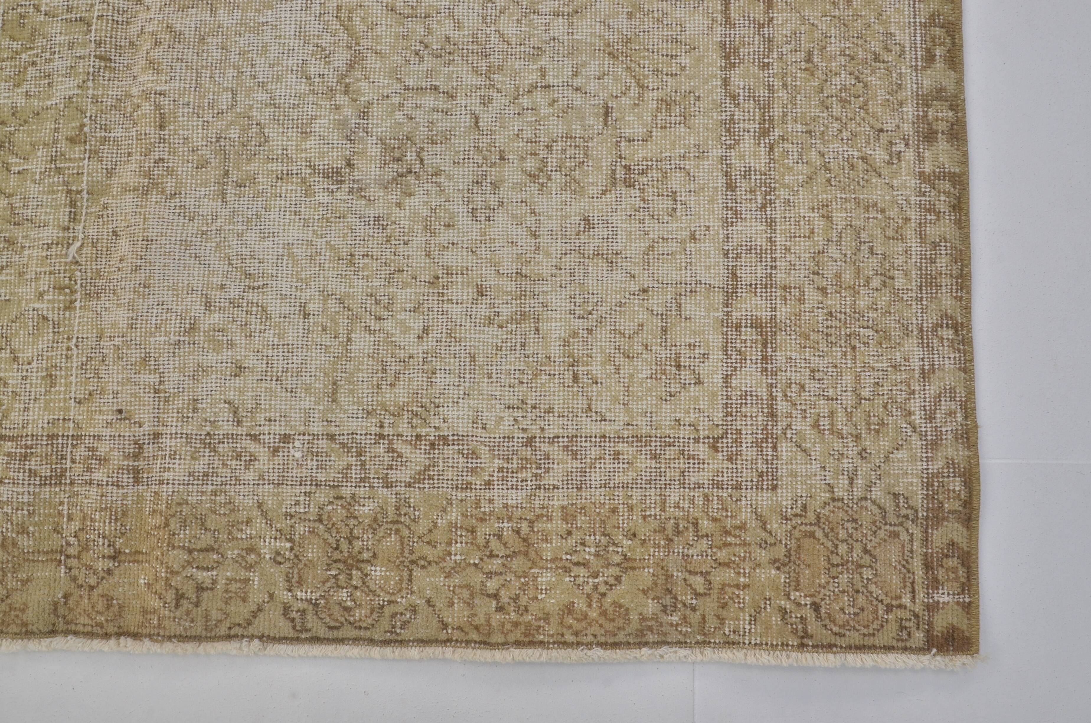 Bige Turkish Floral Oushak Carpet sku 2244