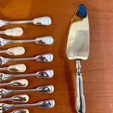 Christofle Chinon 12 cake forks and 1 pie server new condition