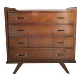 Commode 1960 pieds compas