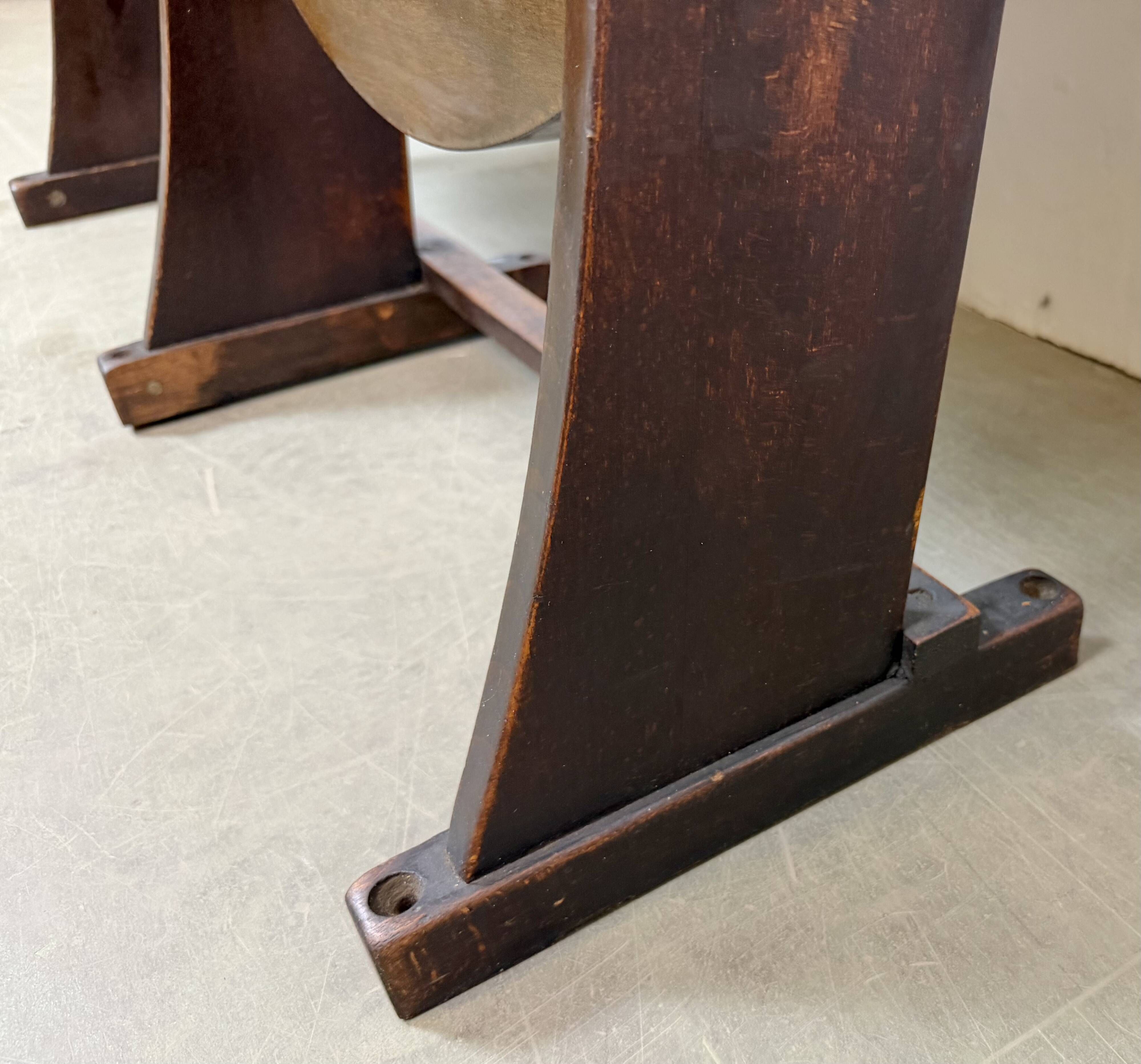 Vintage Two-Seat Cinema Bench from Thonet, 1950s