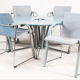 Set of six chairs - Thonet tables