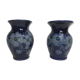 Pair old Alsace stoneware Vases