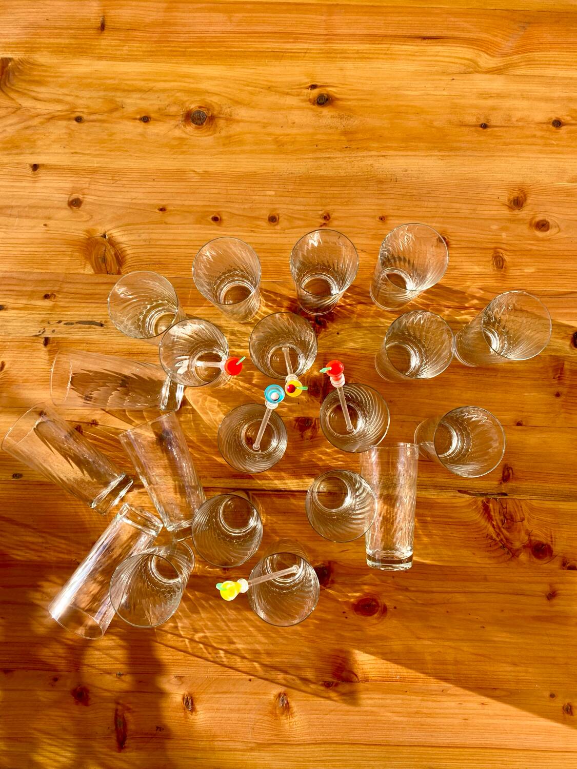 Lot de verres à limonade