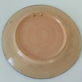 decorated ceramic plate