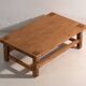 Table basse ancienne en bois de pin – Chine, vers 1890