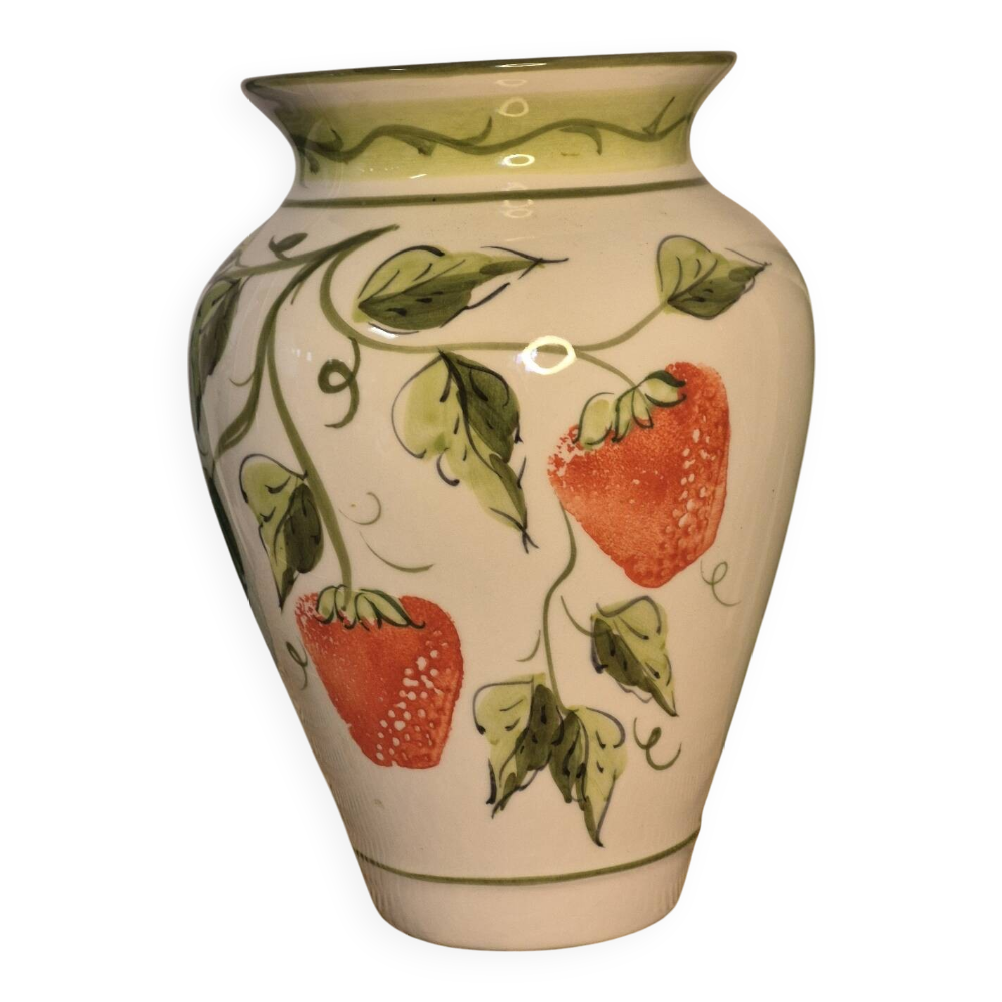 Strawberry vase