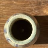 Large ceramic vase — blue pattern