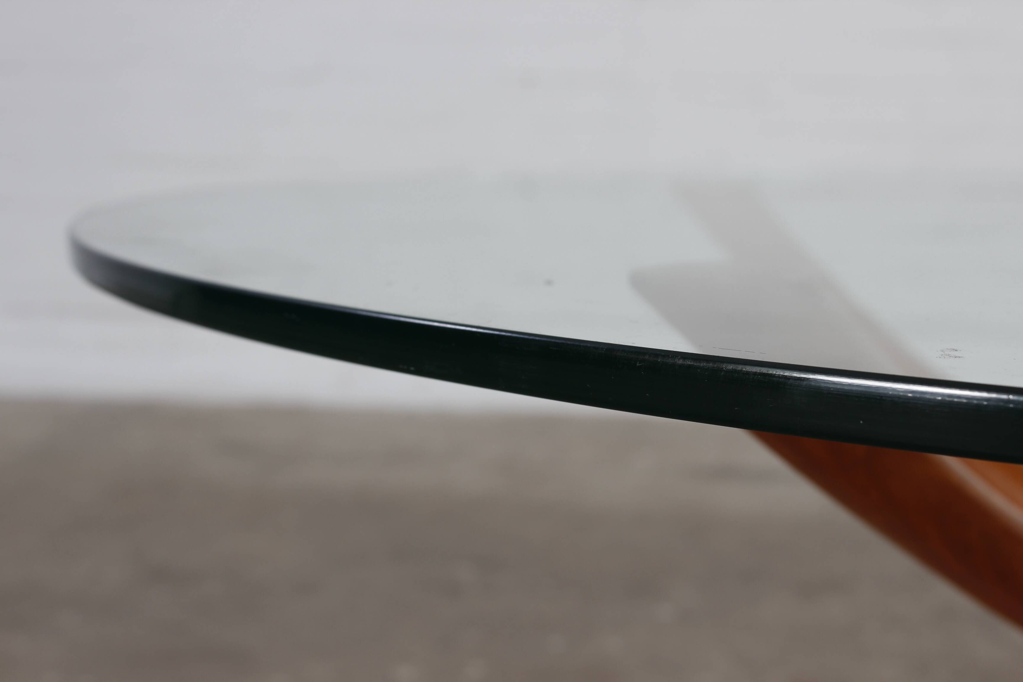 Table basse en teck T188 Illum Wikkelsø Eilersen années 60