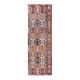 Vintage Turkish hallway rug 150x440 cm