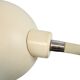 Vintage desk lamp white industrial flexible metal lamp 43cm