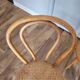 Four cane bistro chairs