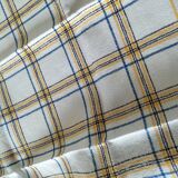 Ensemble de 6 serviettes de table vintage à carreaux