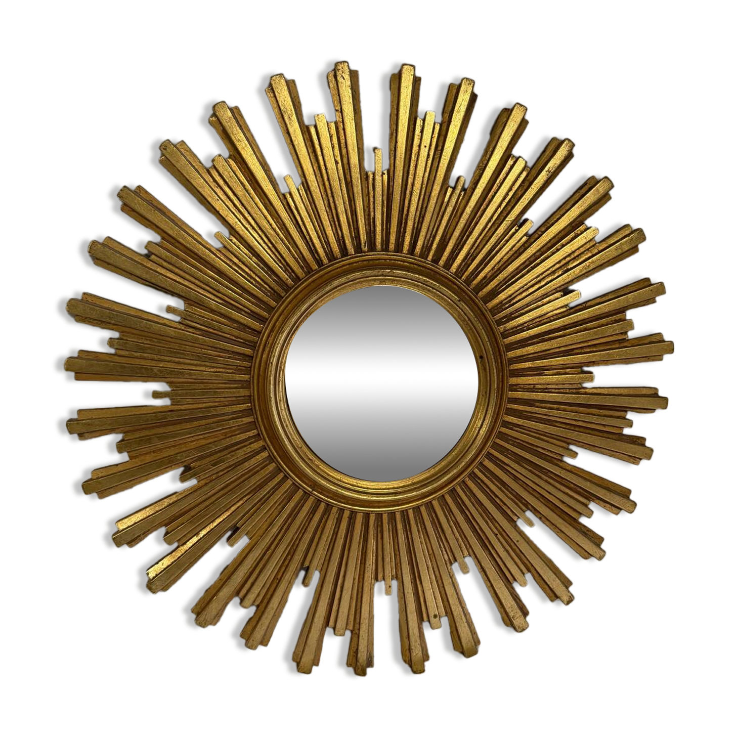 Golden sun mirror