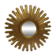 Golden sun mirror