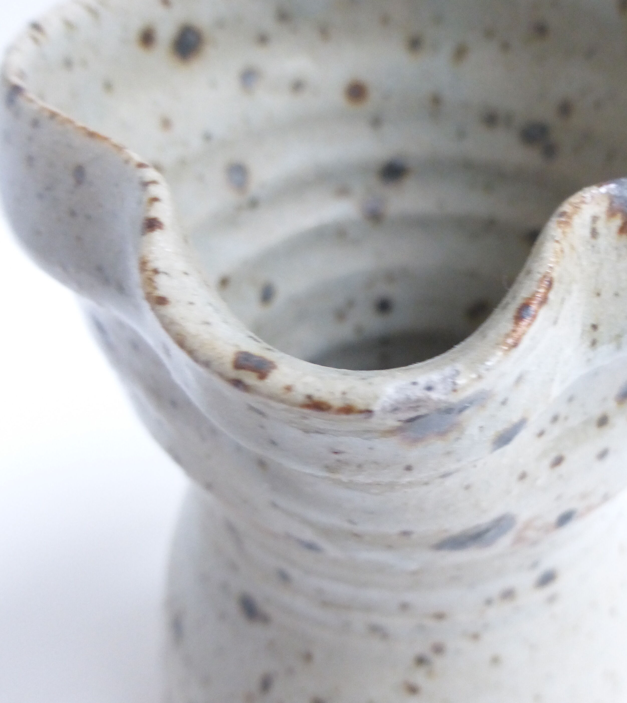 Gustave Tiffoche pyre sandstone pitcher - 60s