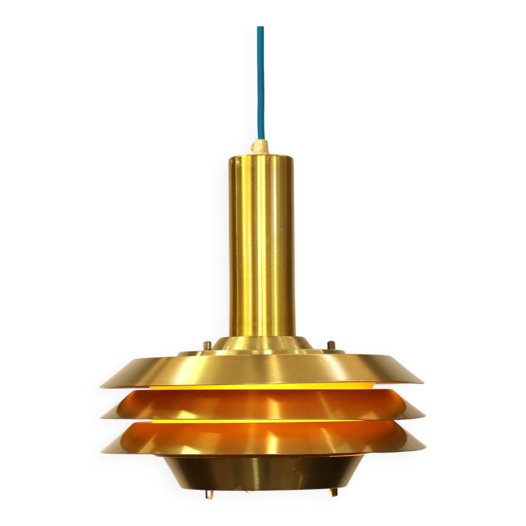 Vintage Lyskaer Belysning Lamp: Danish Space Age Design, Model 705