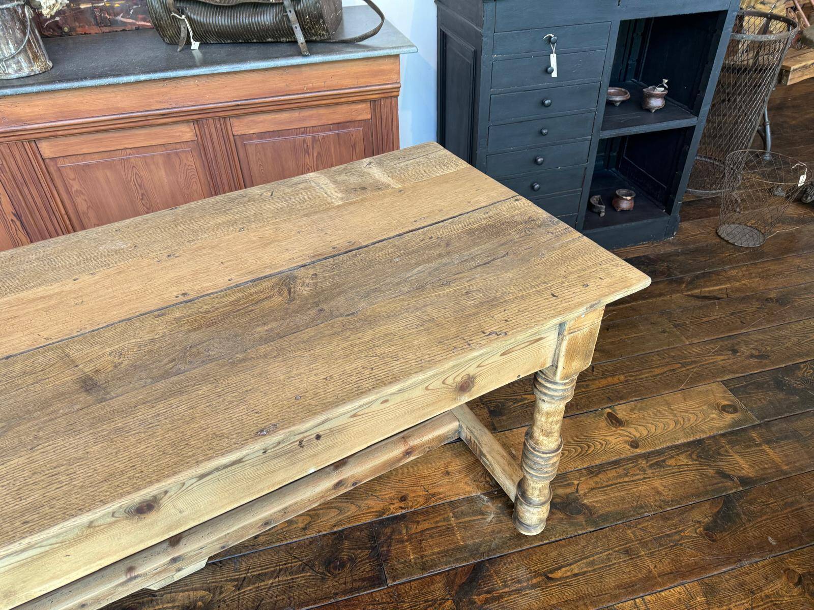 Grande table de couvent en chêne