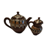 Combination of a teapot and a milk pot