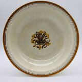 Set of 2 dishes - Creil et Montereau – Carnation model.